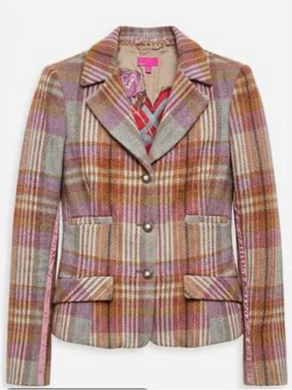Mexx Plaid blazer.